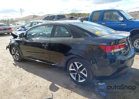 2010 Kia Forte Koup Sx z USA, uszkodzony, nr VIN KNAFW6A37A5121842